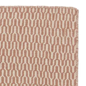 Overod Rug [Dusty pink/Off-white]