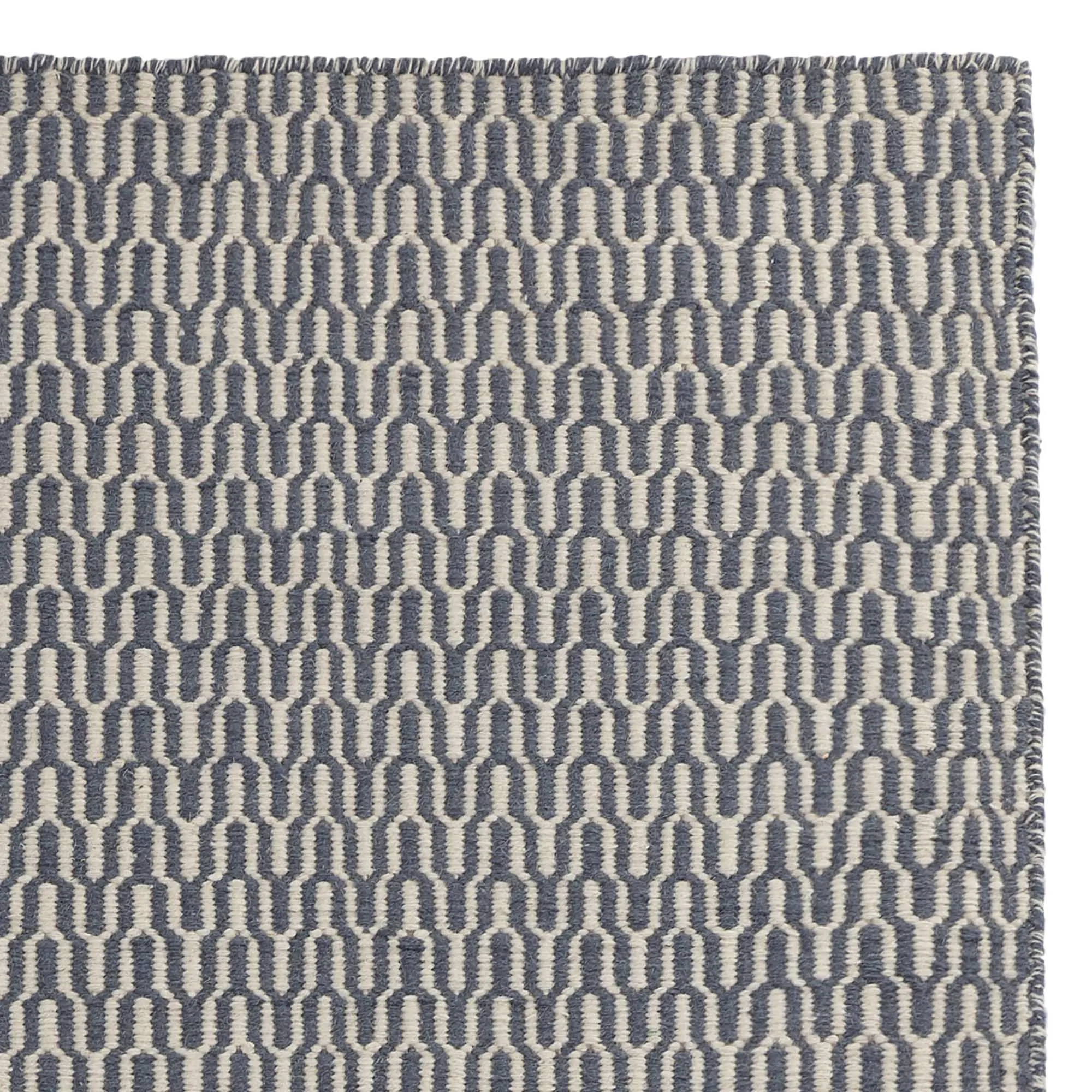 Overod Rug [Grey blue/Off-white]