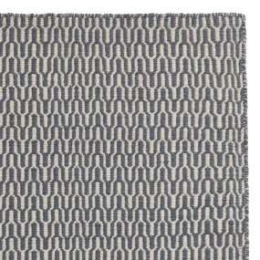 Overod Rug [Grey blue/Off-white]