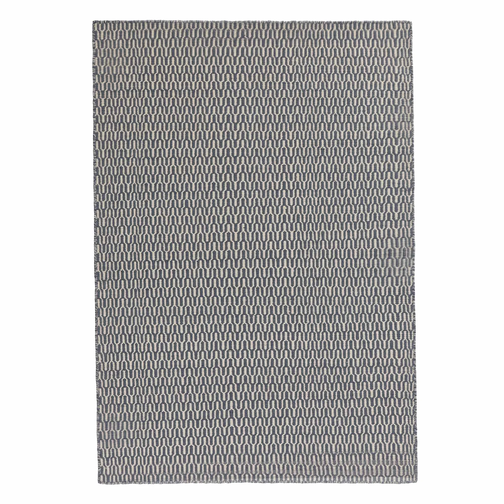 Overod Rug [Grey blue/Off-white]