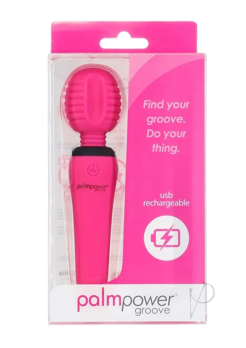 Palmpower Groove Mini Wand Fuchsia