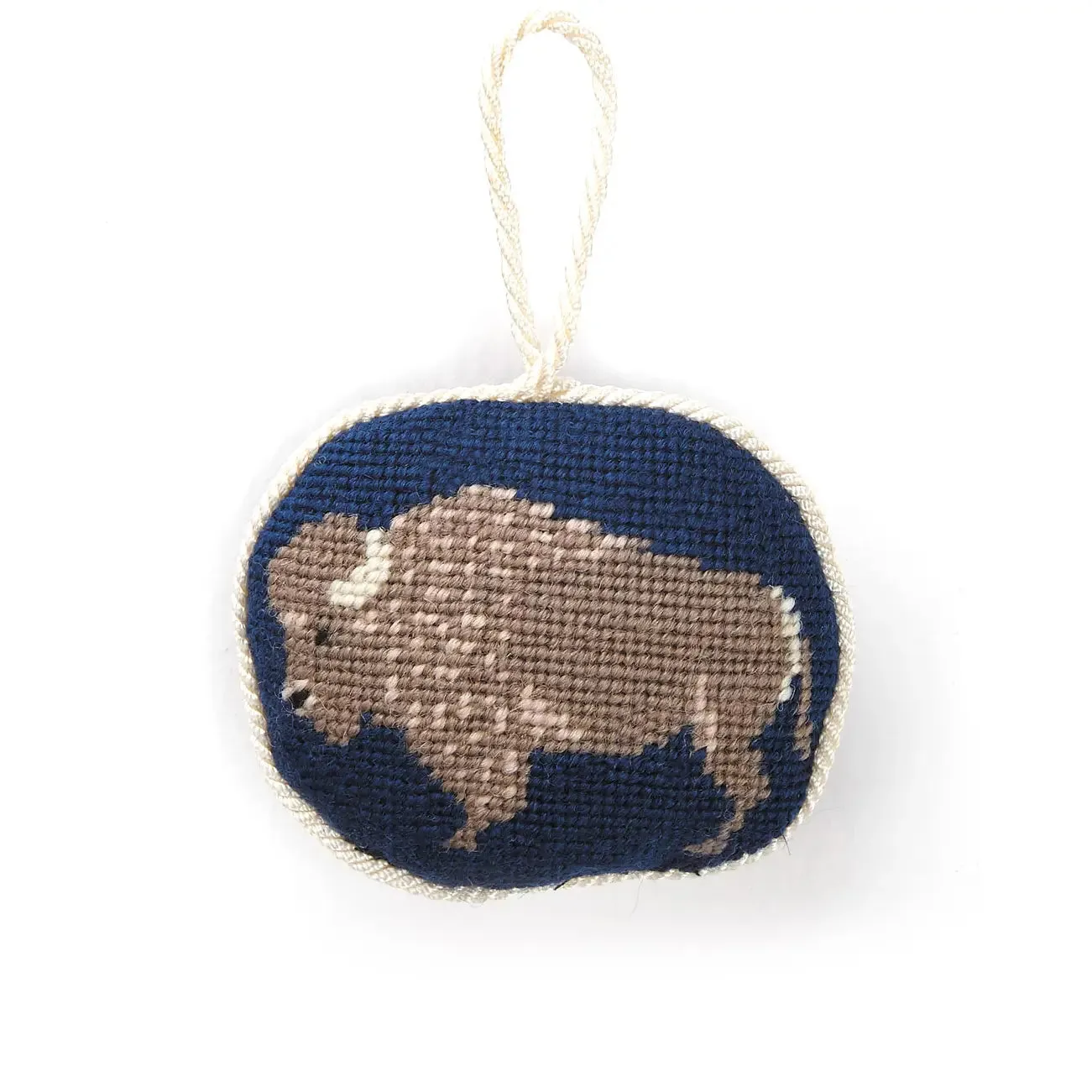 Peking Handicraft Needlepoint Decoration - Buffalo