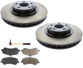 Performance Carbon Disc Brake Rotors Pads Sensors for 2010-2015 Mercedes GLK350