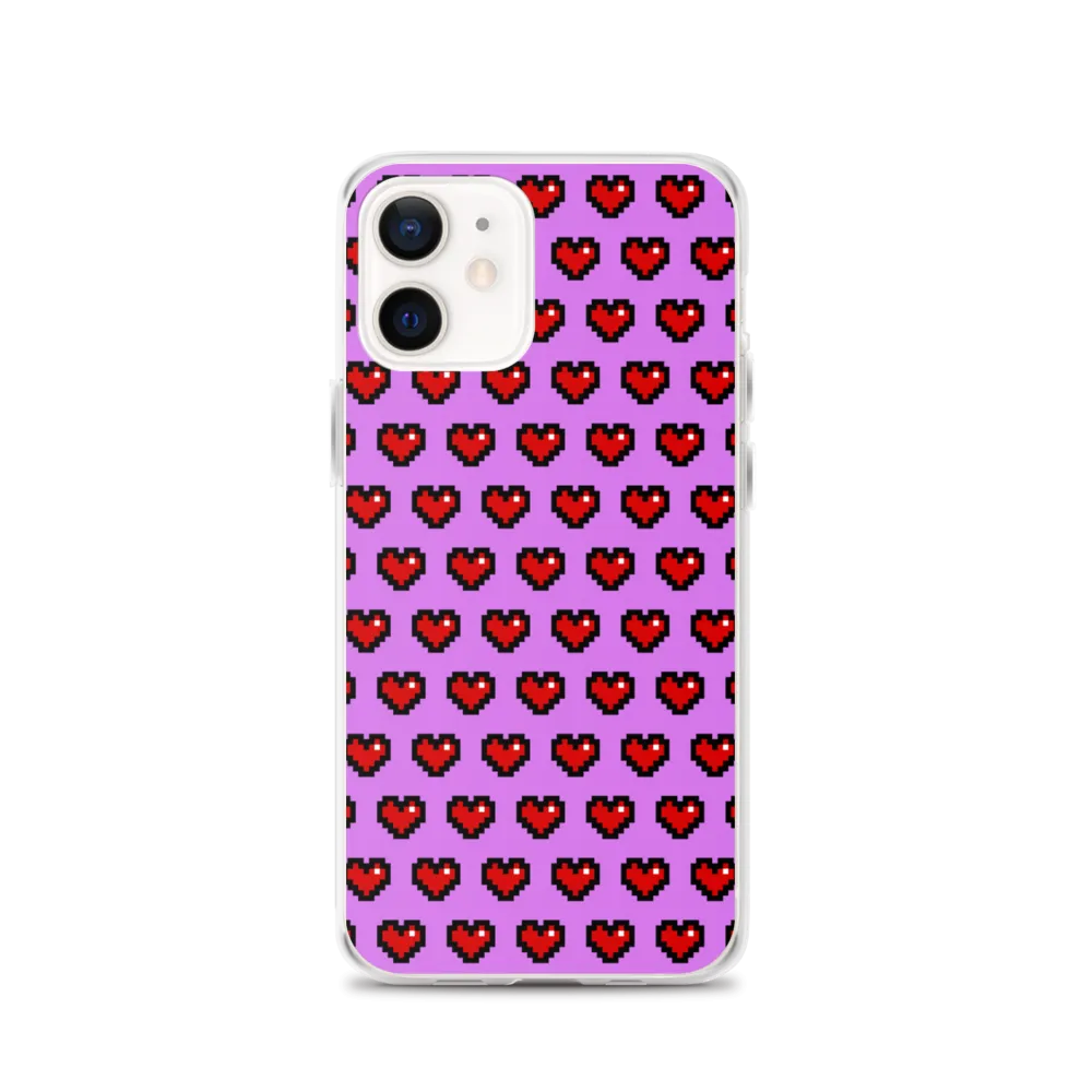Pixel Hearts Phone Case (iPhone 7/7 Plus/8/8 Plus/X/XS/XS Max/XR/11/11 Pro/11 Pro Max/SE/12/12 Mini/12 Pro/12 Pro Max)