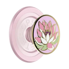 PopSockets Enamel Water Lily PopGrip for MagSafe