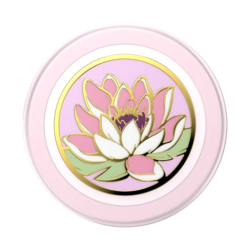 PopSockets Enamel Water Lily PopGrip for MagSafe