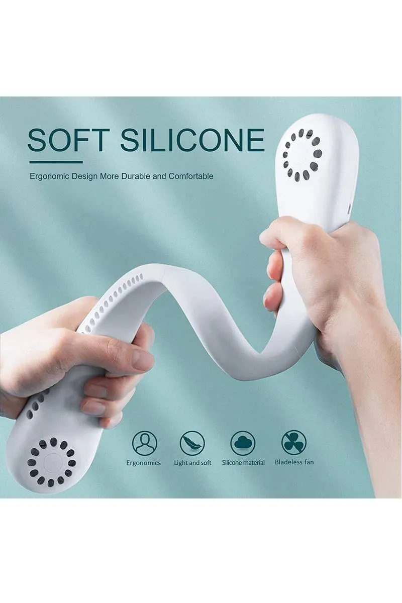Portable Hands Free Bladeless Neck Fan