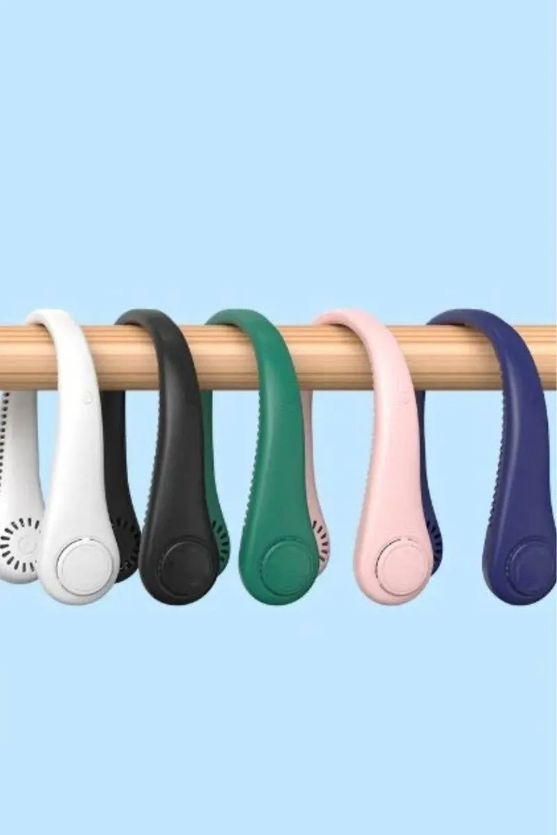 Portable Hands Free Bladeless Neck Fan