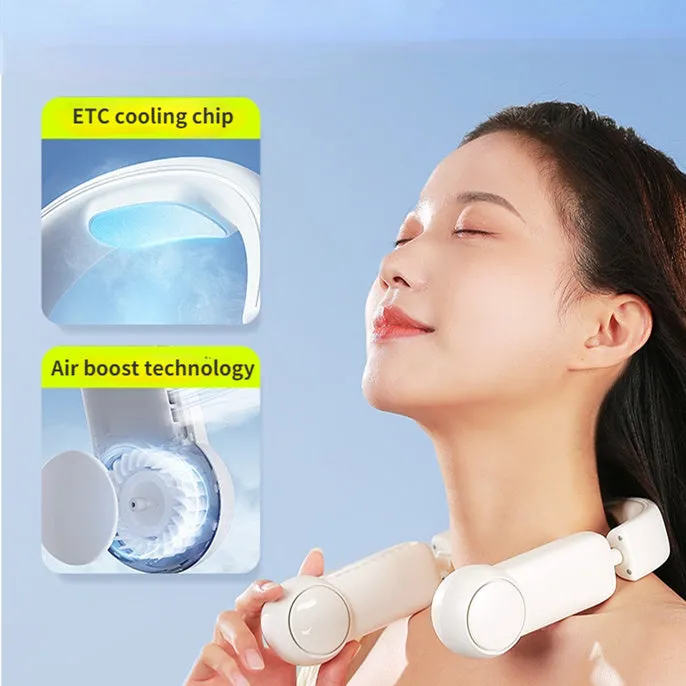 Portable Mini Neck Fan Portable Bladeless Fan