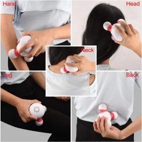 Portable Vibrating Body Massager with LED Light