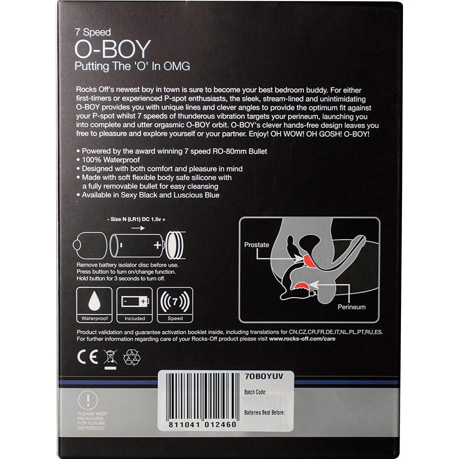 Rocks Off O-Boy Prostate Massager