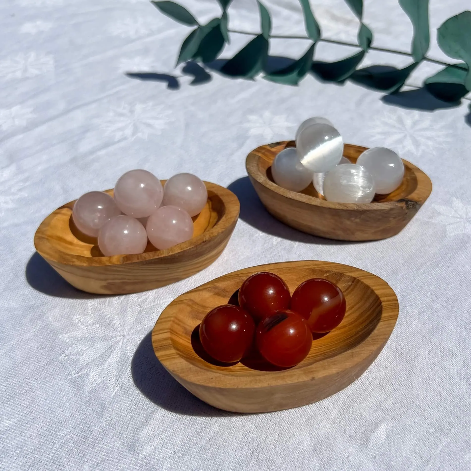 Rose Quartz Mini Crystal Spheres