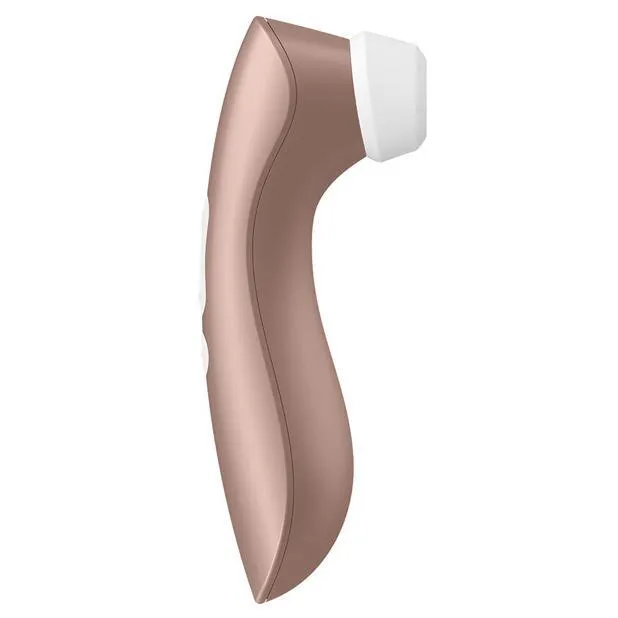 Satisfyer - Pro 2  Air Pulse Vibration Rechargeable Clitoral Air Stimulator (Rose Gold)