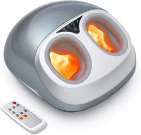 Shiatsu Foot Massager Machine with Heat Deep Kneading Therap I Air Compression I Meubon