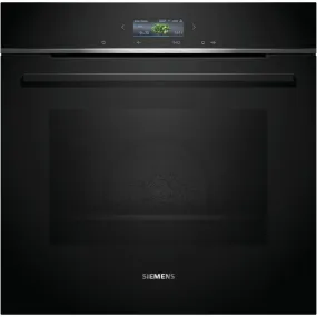 Siemens HB732G1B1B iQ700 Built-In Electric Single Oven, Black, A  Rated