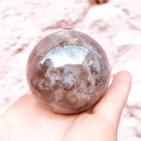 Smoky Quartz Crystal Sphere