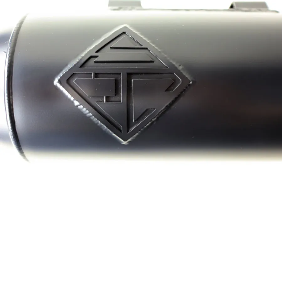 SP Concepts TC Bagger Full Length Turnpike Exhaust - Black for 1995-2016 Touring
