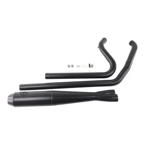 SP Concepts TC Bagger Full Length Turnpike Exhaust - Black for 1995-2016 Touring