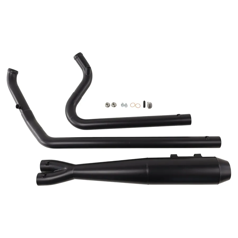 SP Concepts TC Bagger Full Length Turnpike Exhaust - Black for 1995-2016 Touring