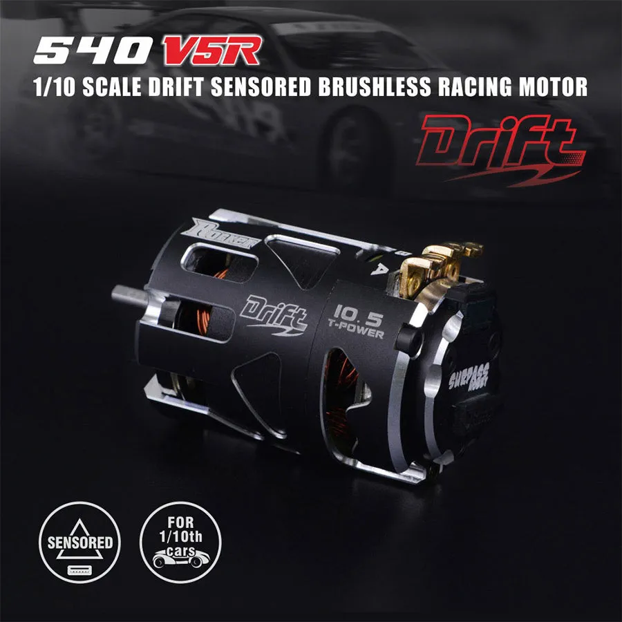 Surpass Hobby V5R 10.5T Drift Spec. Sensored Brushless Motor