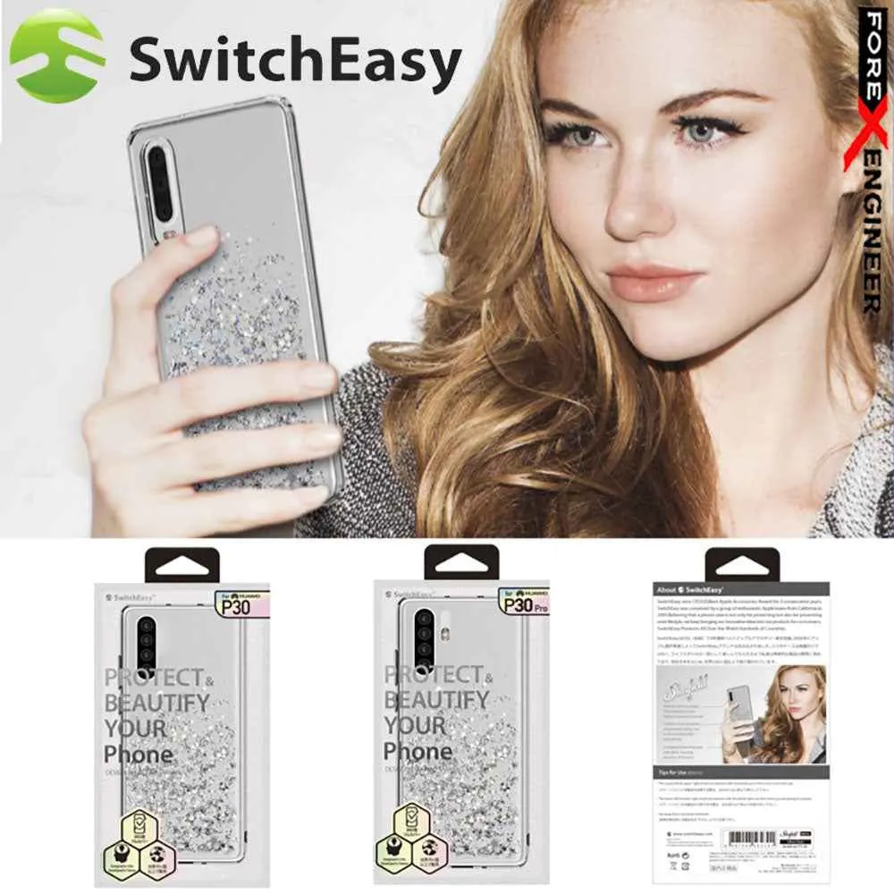 SwitchEasy Starfield Case for Huawei P30 - Ultra Clear