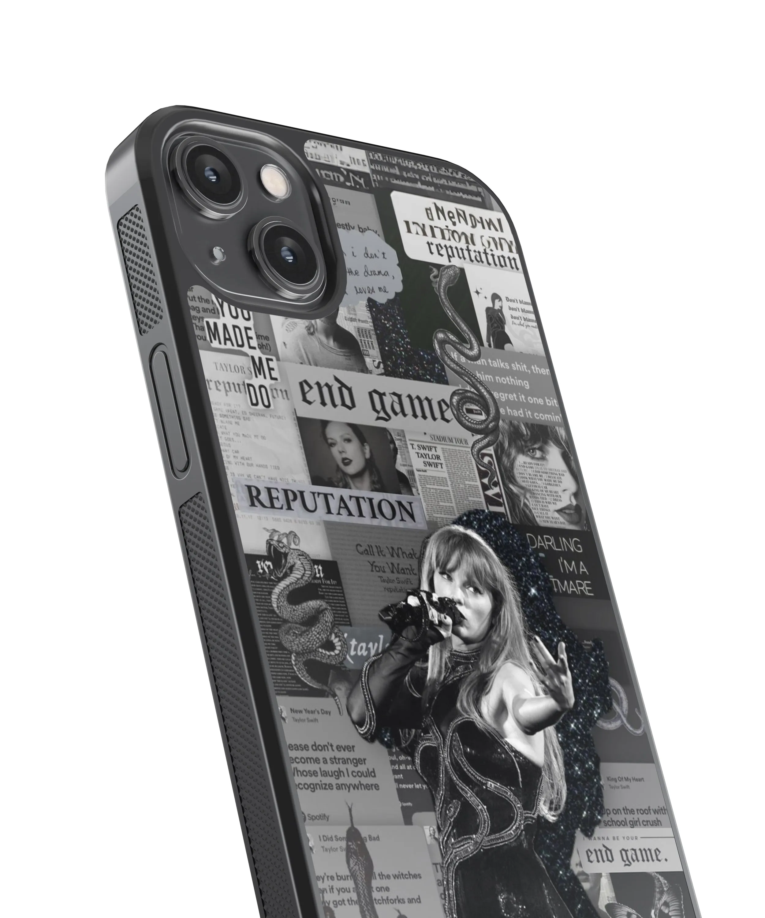 Taylor Switft Collection Spotify Glass Phone Case Cover