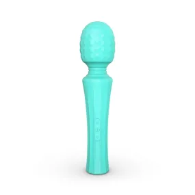 Tracy's Dog - Seaquake Silicone Bumps Wand Massager (Blue)