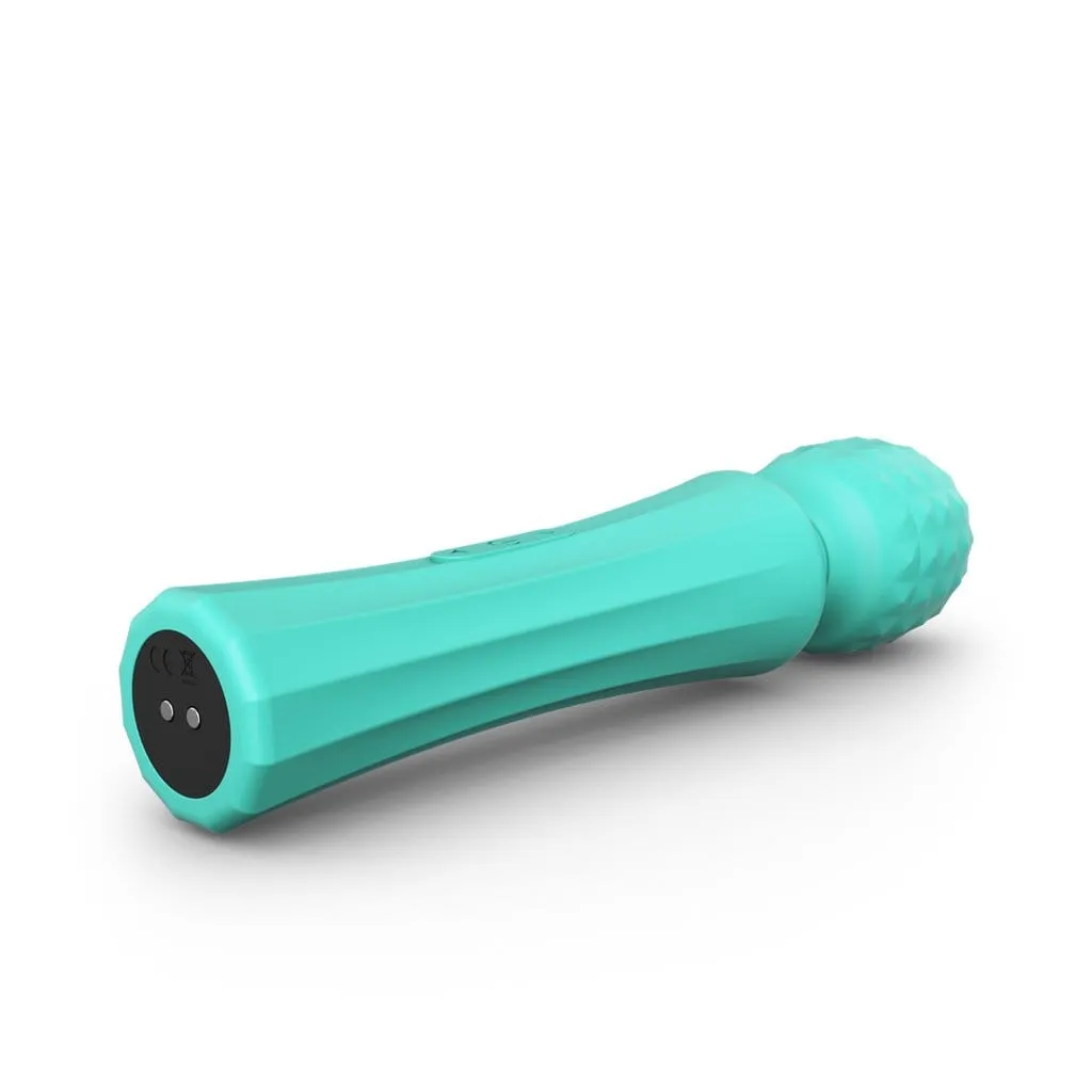 Tracy's Dog - Seaquake Silicone Bumps Wand Massager (Blue)