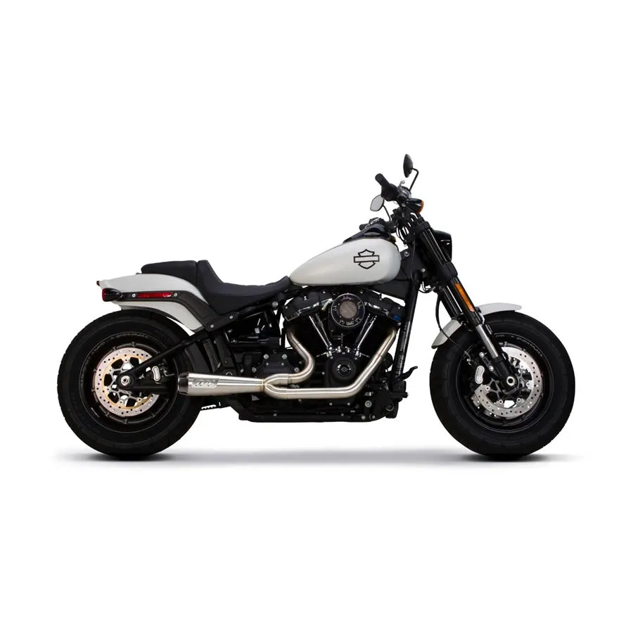 Two Bros. Comp S Stainless 2 into 1 Exhaust for Harley Davidson M8 Softail