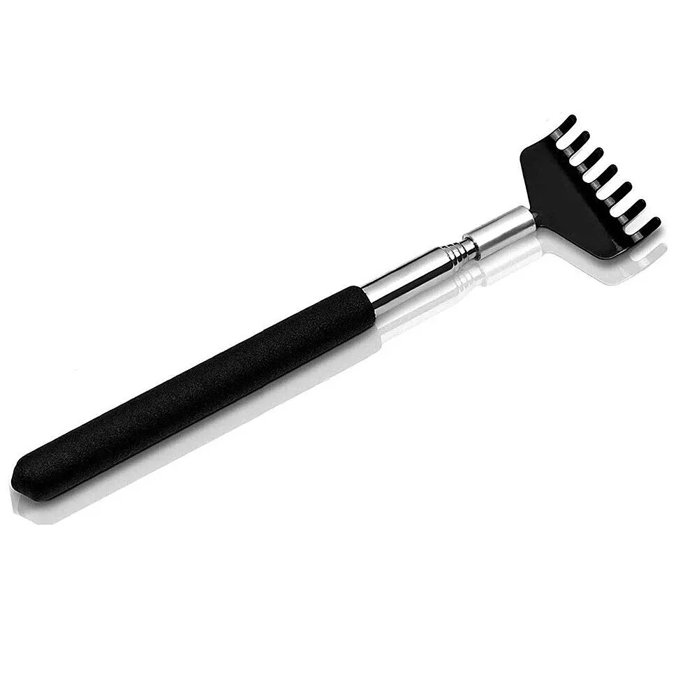 US 5~10Pc Extendable Back Scratcher Stainless Steel Back Scratcher/Hand Massager