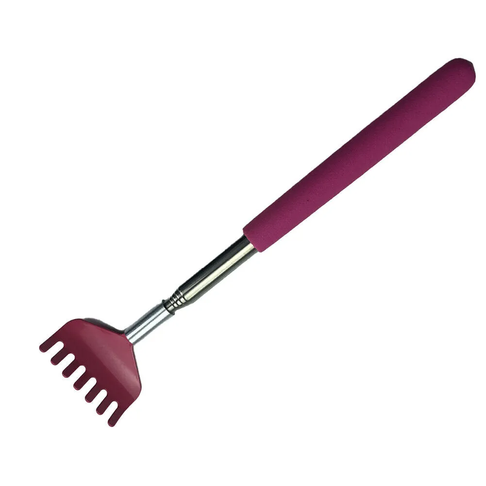 US 5~10Pc Extendable Back Scratcher Stainless Steel Back Scratcher/Hand Massager
