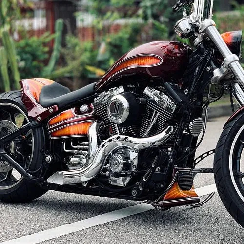 USA SPORTSTER EXHAUSTS 883-1200 1986-2021 KUTBAK KIT (KBSPORTCC)