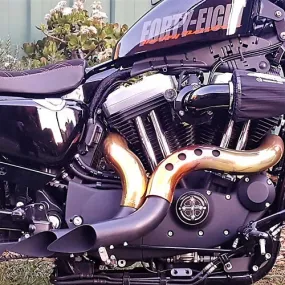 USA SPORTSTER EXHAUSTS 883-1200 1986-2021 KUTBAK KIT (KBSPORTCCO) KBSPORTCCO