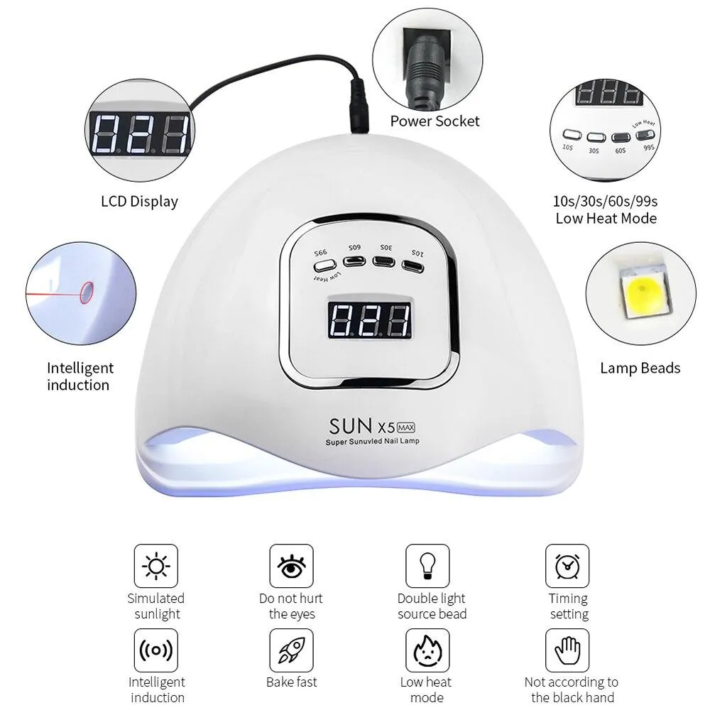 UV/LED Nail Dryer Lamp for Drying Gel Polish