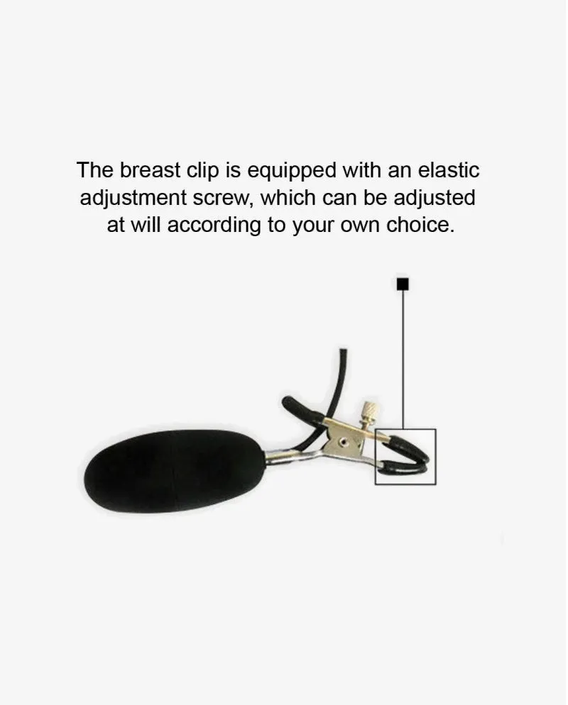Vibrating Nipple Clamp Stimulator