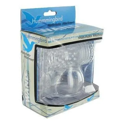 Wand Essentials Hummingbird Male Attachment with Nubbed Tube