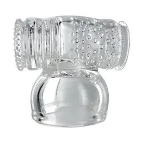 Wand Essentials Hummingbird Male Attachment with Nubbed Tube