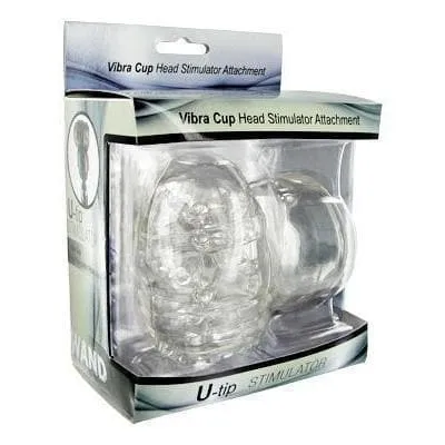 Wand Essentials Vibra Cup Men's Penis Head Stimulator Attachment