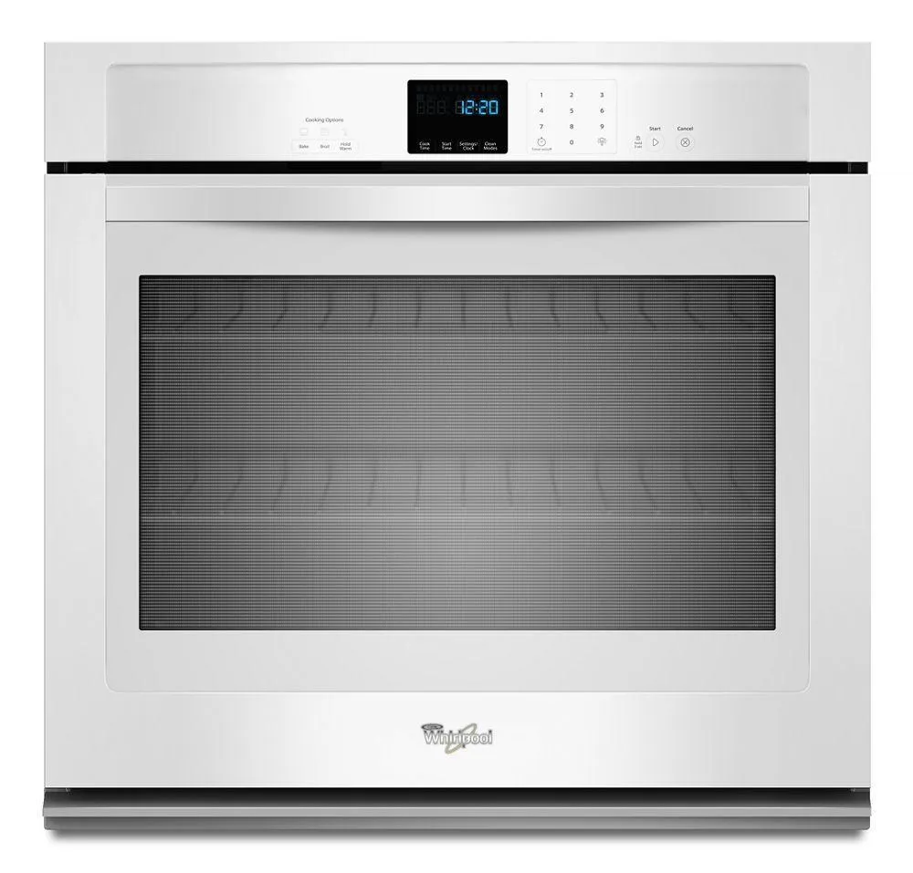 Whirlpool WOS51EC7AW 4.3 cu. ft. Single Wall Oven with SteamClean Option