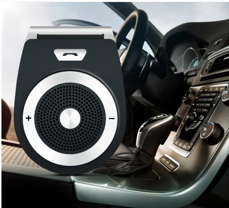 Wireless Car Speakerphone Kit Sun Visor Bluetooth Hands-free