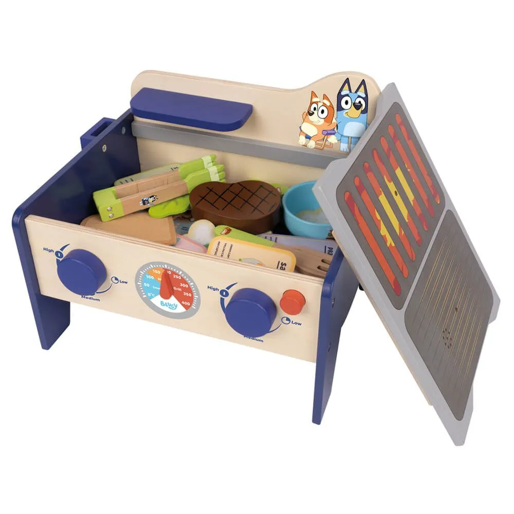 Wooden BBQ and Salad Set