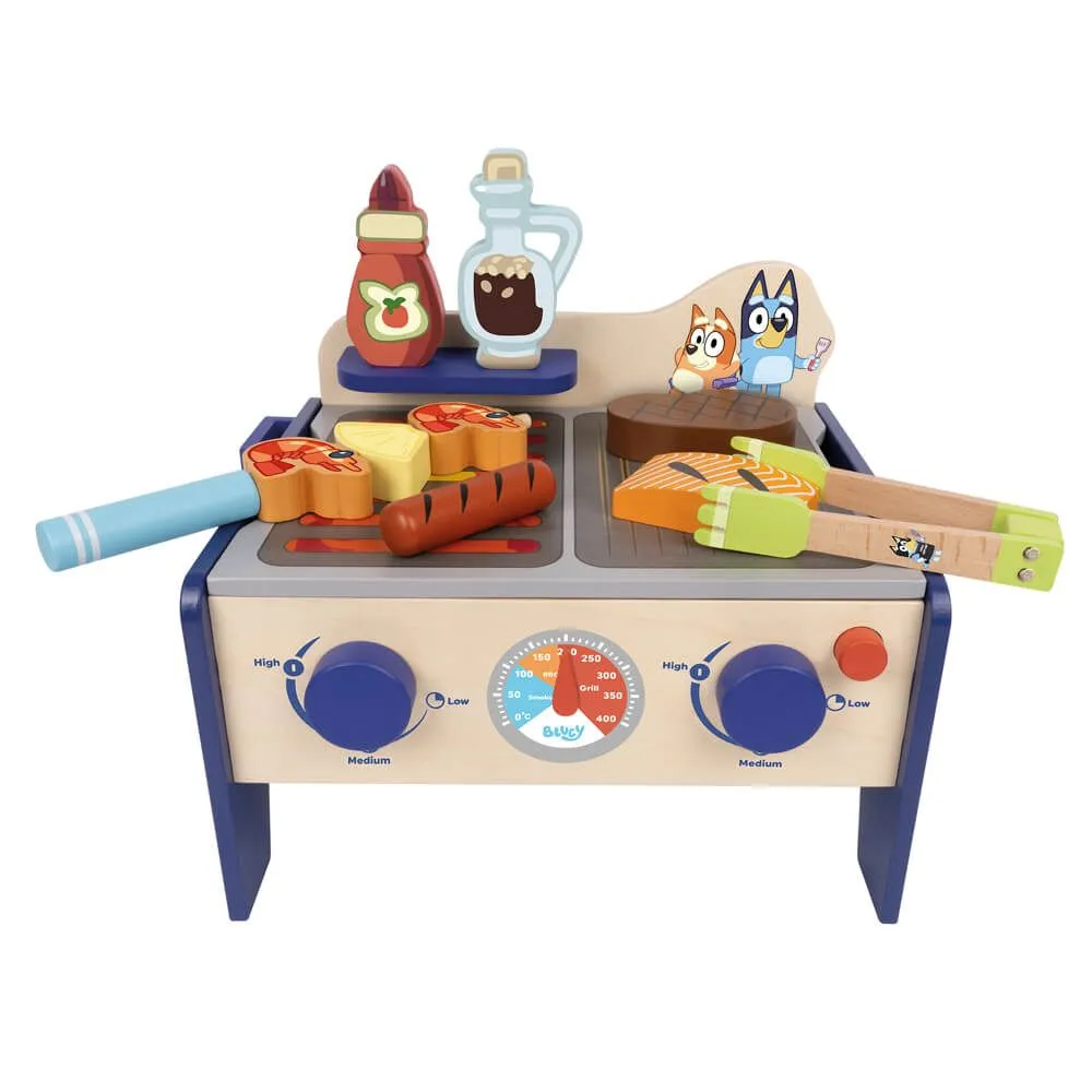 Wooden BBQ and Salad Set