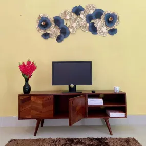 Wooden Twist Llindo Solid Sheesham Wood TV Unit for Living Room