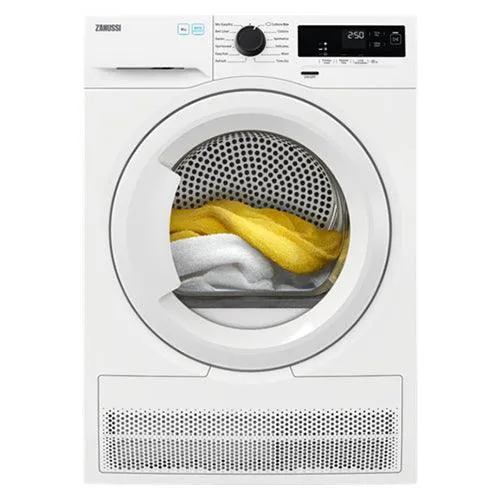 Zanussi 8KG Freestanding Heat Pump Tumble Dryer - White | ZDH87A2PW