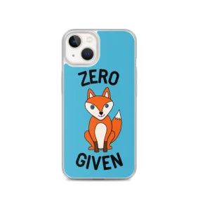 Zero Fox iPhone Case (iPhone 7/7 Plus/8/8 Plus/X/XS/XS Max/XR/11/11 Pro/11 Pro Max/SE/12 mini/12/12 Pro/12 Pro Max/13 mini/13)