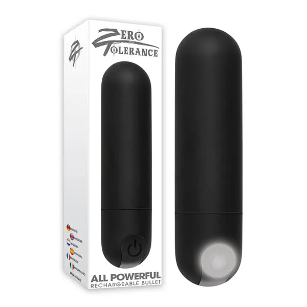 Zero Tolerance All Powerful Rechargeable Bullet-(ze-rs-1301-2)