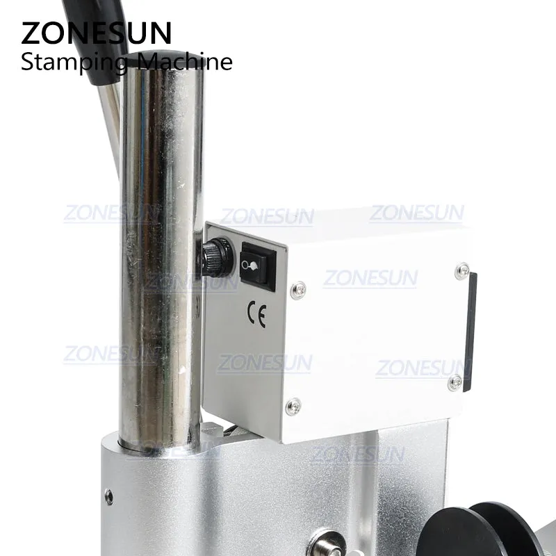 ZONESUN ZS-90 Hot Foil Stamping Machine For PVC Card Leather Paper